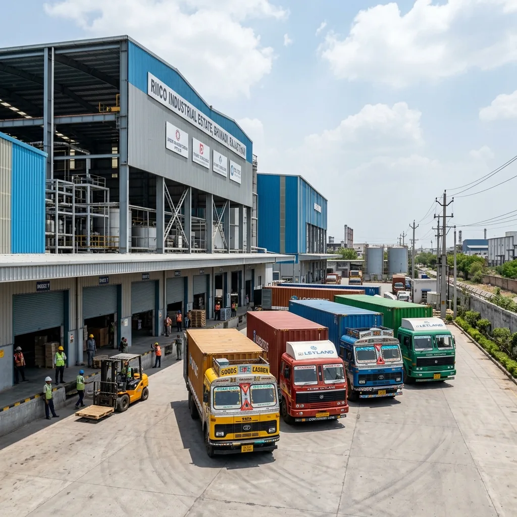 Rajasthan automotive logistics hub bhiwadi industrial manufacturing freight